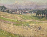 Working the Fields near Oudenaarde