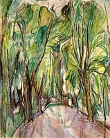 Avenue of Trees in Langenargen (unfinished)