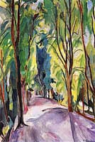 Avenue of Trees in Langenargen
