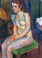 Seated Nude, Facing Left