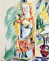 The Madonna with a Pitcher (sketch)