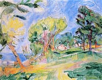 Landscape at Lake Constance (Unterdorf)