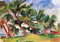 Trees at the Lakeside