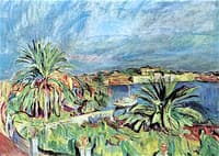 Landscape with Palm Trees