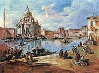 S. Maria della Salute (?) (after Francesco Guardi)