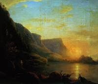 Lake at Sunset