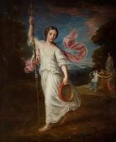 Lady Emily Kerr as a Bacchante