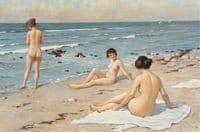 The Three Bathers