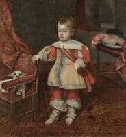 Portrait of Principe Don Felipe Prospero, son of Philip IV of Spain