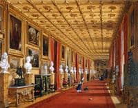 Windsor Castle: the east section of the Grand Corridor