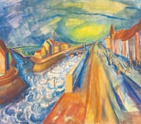 Canals near Ostende