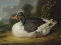 Goose in a Landscape