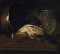 Still life with Game and Kitchenware