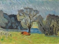 Landscape (with cows)
