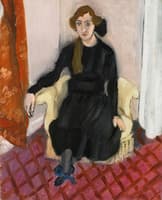 Young Woman in Black