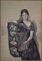 Portrait of Olga in an Armchair
