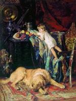 In the Artist's Studio