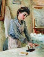 Woman Ironing