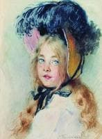 Girl Wearing a Hat