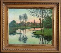 Sunset on the River