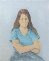 Girl with Folded Arms