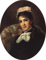 Portrait of Actress Margarita Savina
