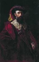 Portrait of a Man in a Velvet Costume