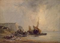 Boats near the Coast of Normandy