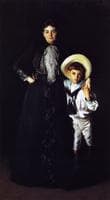 Mrs. Edward Davis and her Son, Livingston