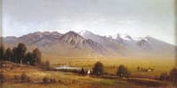 Scene in the Wahsatch Mountains