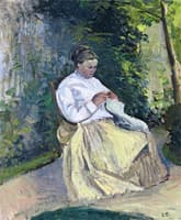 Julie Pissarro Sewing