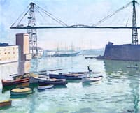 The Transporter Bridge in Marseille