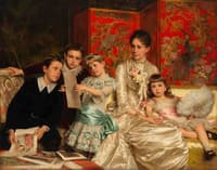 Cornelia Ward with Her Children