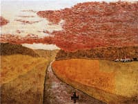 Fishermann in a Landscape