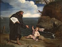 Saint Augustine and the Child on the Seashore