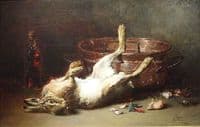 Lièvre et chaudron