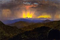 Sunset, Jamaica (study for 'The After Glow")