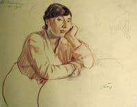 Portrait of the Artist's Daughter Anna