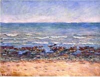 Beach on the Coast of Normandy