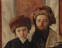 Portrait of a Rabbi with a Young Pupil