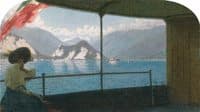 Boat on Lake Maggiore