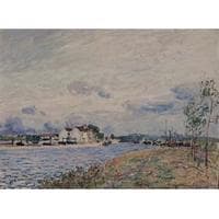 The Embankments of the Loing at Saint-Mammes
