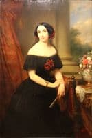 Portrait of Louise van Campenhout
