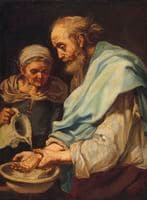 The hand washing (Allegory of Water)
