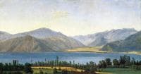 Mountains and a Lake