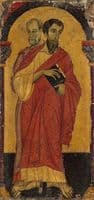Double-Sided Polyptych ~ (4) Bartholemew and Simon