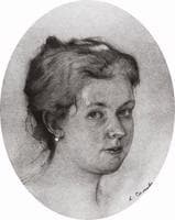 Portrait of A.A. Somova-Mikhailova