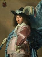 Andries Stilte as a Standard Bearer