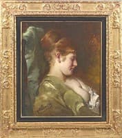 Sleeping Girl with Bare Breast
