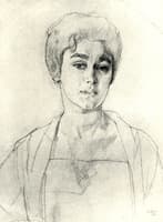 Portrait of N.G. Vysotskaya